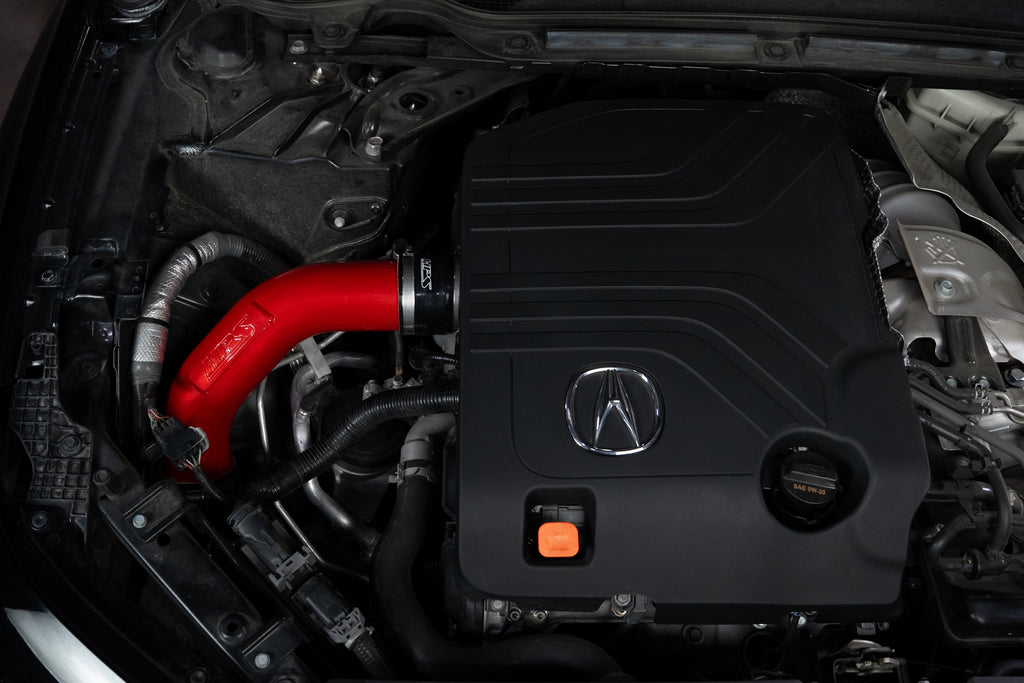 HPS Performance Hot and Cold Side Turbo Charge Pipe Kit Red (17-168R)