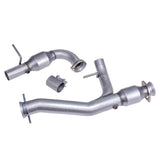 BBK 97-03 Ford F-150 4.6L/5.4L Short Mid Y Pipe w/Catalytic Converters (35301)