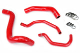 HPS Red Reinforced Silicone Radiator + Heater Hose Kit for Toyota 12 14 Seq (57-1426-RED)