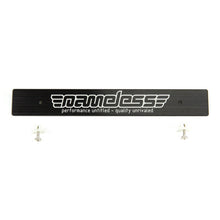 Load image into Gallery viewer, Nameless Performance Nameless Front License Plate Delete - Laser Engraved - Round Mounting Holes (NPPD-LA-SQ)