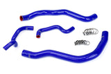 HPS Reinforced Blue Silicone Radiator Hose Kit Coolant for Hyundai 11 14 So (57-1418-BLUE)