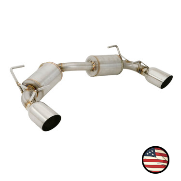 Nameless Performance Axleback Exhaust - 2022+ Subaru BRZ/Toyota GR86 - 5" Muffler (SUAB22BRZ-5MU-40SWS)