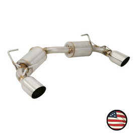 Nameless Performance Axleback Exhaust - 2022+ Subaru BRZ/Toyota GR86 - 5