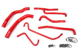 HPS Red Reinforced Silicone Radiator and Heater Hose Kit Coolant for Ford 1 (57-1330-RED)