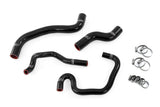 HPS Black Silicone Radiator + Heater Hose Kit for 1995-1998 Toyota T100 3.4L V6 (57-1080-BLK)