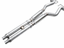 Load image into Gallery viewer, AWE Tuning AWE SwitchPathâ„¢ Exhaust for S650 Mustang GT Coupe - Quad Chrome Silver Tips - 3025-42650