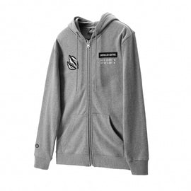 AlphaRex Cali-Light Zip Up Hoodie Grey