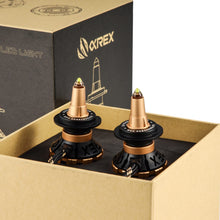 Load image into Gallery viewer, AlphaRex Gold Ammo Panoramic LED light bulbs