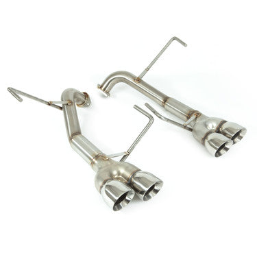 Nameless Performance Catback Exhaust - 2019-2021 Subaru STi - Muffler Delete - 3" Double Wall Tips (SUCB19STI-0MU-30SDW)