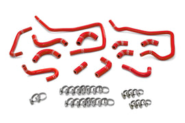 HPS Performance High Temp 3-ply Reinforced Silicone, Replaces OEM Ancillary Coolant Hoses (57-1805-RED)