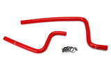 HPS Reinforced Red Silicone Heater Hose Kit Coolant for Jeep 97 02 Wrangler (57-1590-RED)