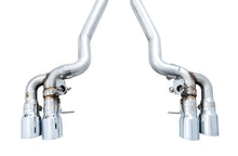 Load image into Gallery viewer, AWE Tuning AWE SwitchPathâ„¢ Axleback Exhaust for BMW F90 M5 - Chrome Silver Tips - 3025-42061