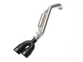 Takeda 2-1/2in 304 Stainless Steel Axle-Back Exhaust w/ Black Tip Hyundai Kona 24-26 L4-1.6L (t) (49-37046-B)