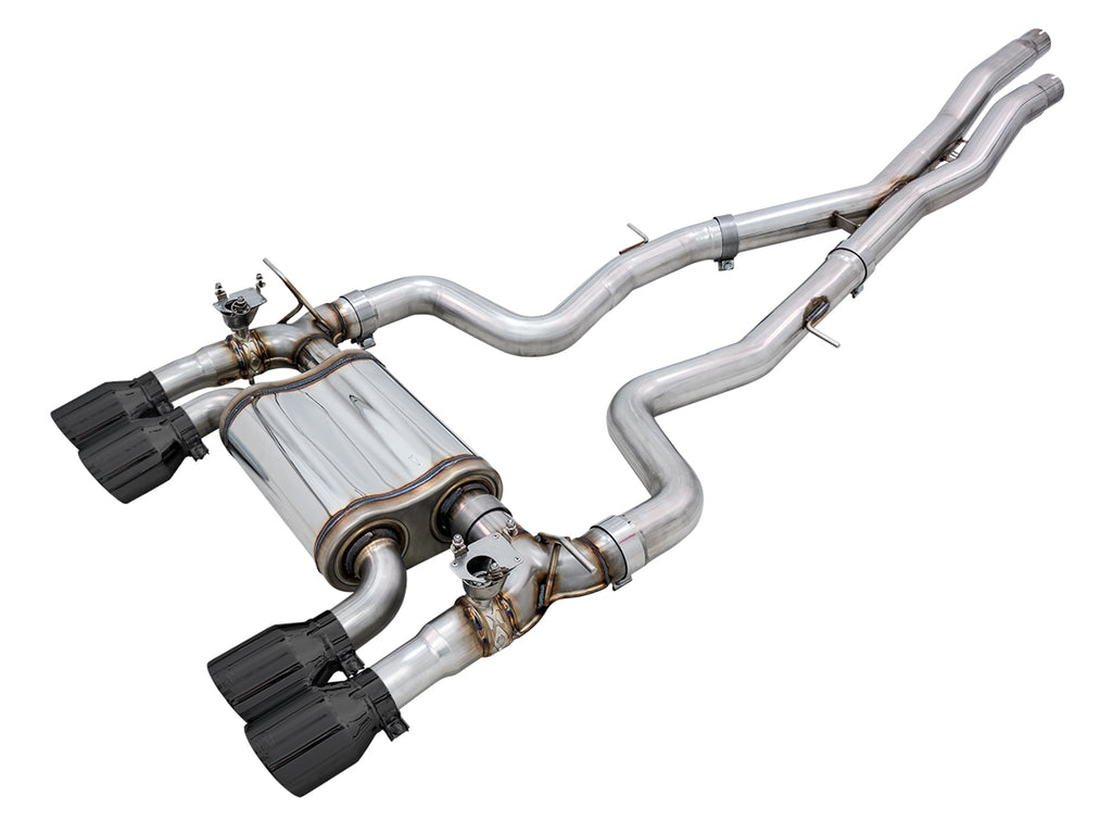 AWE Tuning AWE SwitchPathâ„¢ Catback Exhaust for BMW F8X M3/M4 - Diamond Black - 3025-43074