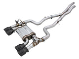 AWE Tuning AWE SwitchPathâ„¢ Catback Exhaust for BMW F8X M3/M4 - Diamond Black - 3025-43074