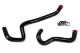 HPS Black Reinforced Silicone Heater Hose Kit Coolant for Lexus 03 09 GX470 (57-1467H-BLK)