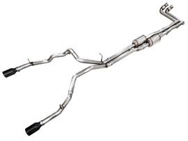 AWE Tuning 25+ RAM 1500 3.0TT 0FG Catback Touring Exhaust - Diamond Black Tips (3015-33530)