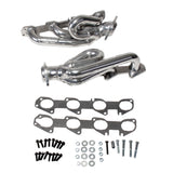 BBK 09-18 Dodge Ram 5.7L Hemi Shorty Tuned Length Exhaust Headers - 1-3/4 Silver Ceramic (40140)