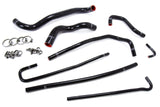 HPS Reinforced Black Silicone Radiator + Heater Hose Kit Coolant for Chevy (57-1316-BLK)