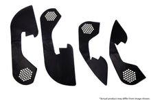 Load image into Gallery viewer, Revel GT Design Kick Panel Cover (Red Stitch) 15-19 Lexus RC - 6 Pieces (1TR5GDAL01R)