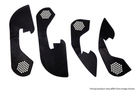 Revel GT Design Kick Panel Cover (Red Stitch) 15-19 Lexus NX - 6 Pieces (1TR5GDAL02R)