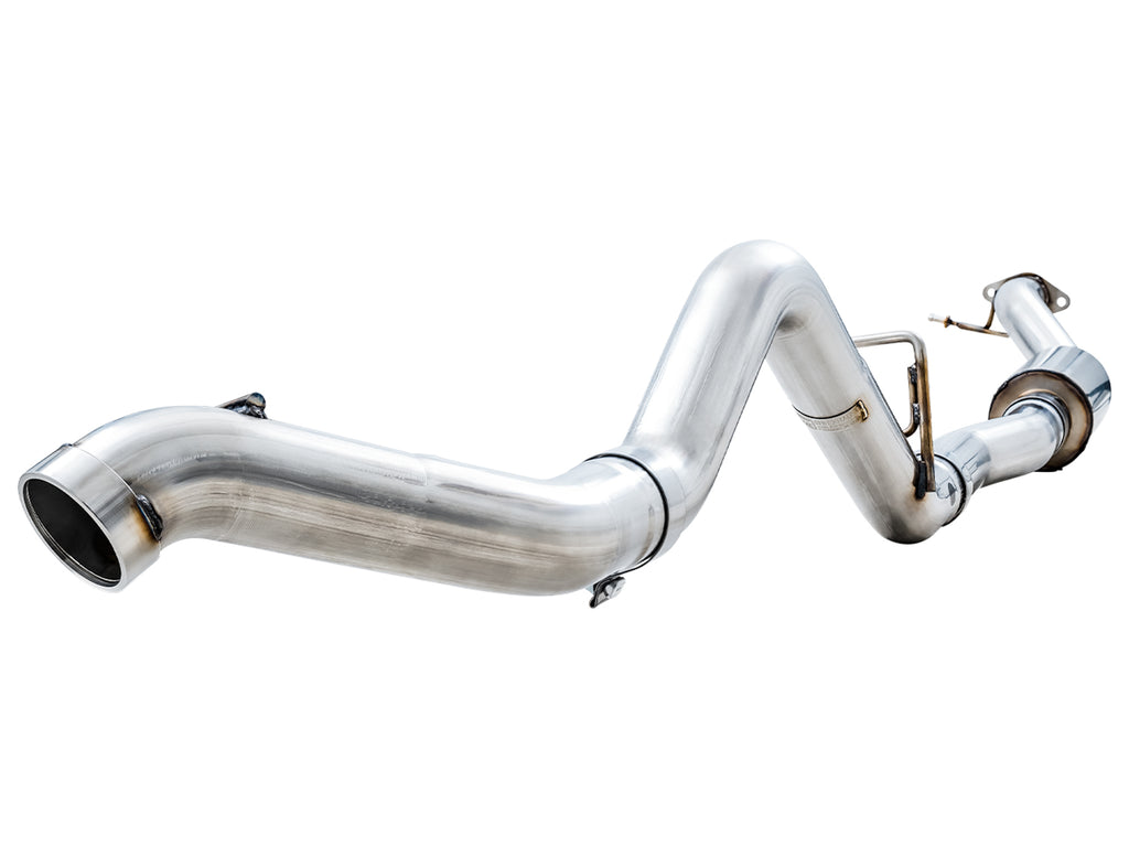 AWE Tuning 2021+ Ford Bronco 0FG Exhaust (No Tips) w/ Bash Guard (3015-21000)