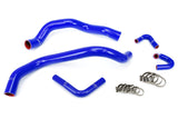 HPS Blue Reinforced Silicone Radiator and Heater Hose Kit Coolant for Ford (57-1401-BLUE)