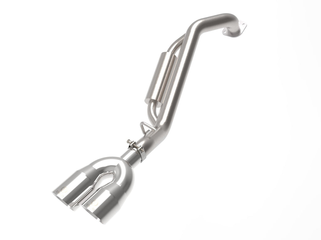 Takeda 2-1/2in 304 Stainless Steel Axle-Back Exhaust w/ Polished Tip Hyundai Kona 24-26 L4-1.6L (49-37046-P)