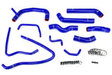 HPS Reinforced Blue Silicone Radiator Hose Kit Coolant for Toyota 00-05 MR2 Spyder (57-1432-BLUE)