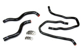 HPS Black Reinforced Silicone Radiator + Heater Hose Kit for Honda 13 17 Ac (57-1387-BLK)