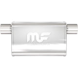 MagnaFlow Exhaust Products Straight-Through Performance Muffler; 2.5in. Offset Same Side;  4x14x9 Body - 14377