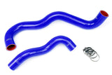 HPS Blue Reinforced Silicone Radiator Hose Kit Coolant for Ford 03 07 Excur (57-1075-BLUE)