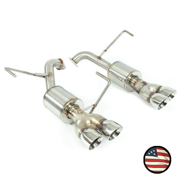 Nameless Performance Axleback Exhaust - 2022+ Subaru WRX - 5" Muffler - 3" Double Wall Tips (SUAB22WRX-5MU-30SDW)