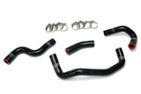 HPS Reinforced Black Silicone Heater Hose Kit Coolant for Mazda 06-14 Miata 2.0L (57-1508-BLK)