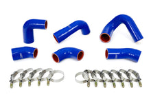 Load image into Gallery viewer, HPS Silicone Transmission Oil Cooler Coolant Hose Kit Blue (57-1720-BLUE)