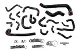 HPS Black Radiator Heater Coolant Ancillary Breather Hose Kit for 95-98 Skyline (57-2136-BLK)