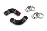 HPS Black Silicone Oil Cooler Elbow Hose Kit for 2003 2006 Dodge Ram 2500 P (57-2068-BLK)