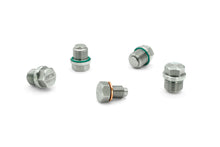 Load image into Gallery viewer, HPS Performance Stainless Steel Magnetic Oil Drain Plug Kit (MDPK-100)
