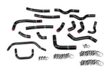 HPS Black Silicone Heater Hose Kit for 2003-2007 Toyota Land Cruiser 4.7L V8 J100 (57-1911-BLK)