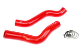 HPS Reinforced Red Silicone Radiator Hose Kit Coolant for Dodge 07 10 Viper (57-1318-RED)