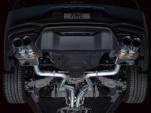 Load image into Gallery viewer, AWE Tuning AWE SwitchPathâ„¢ Exhaust for S650 Mustang GT Coupe - Quad Chrome Silver Tips - 3025-42650