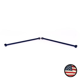 Nameless Performance Firewall V-Braces - Subaru BRZ / Toyota GR86 / GT86 / Scion FR-S (2013+) - Wrinkle Black (FSTB-BRZBRACES-BLK)