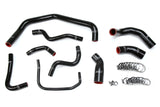 HPS Black Reinforced Silicone Radiator Hose Kit Coolant for Ford 03 04 Must (57-1728-BLK)