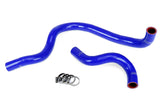 HPS Blue Reinforced Silicone Radiator Hose Kit Coolant for Honda 97-01 Prelude 2.2L (57-1843-BLUE)