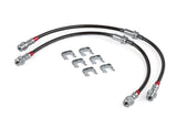 APR APR Braided Stainless Steel Brake Lines (Set of 2) - Front - BRK00049