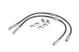 APR APR Braided Stainless Steel Brake Lines (Set of 2) - Front - BRK00050