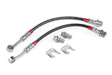 APR APR Braided Stainless Steel Brake Lines (Set of 2) - Rear - BRK00051