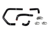 HPS Silicone Black Heater Hose Kit Toyota Supra MK4 JDM Right Hand Drive 2JZ-GE, Black (57-2145-BLK)