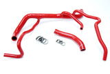 HPS Red Reinforced Silicone Radiator Hose Kit Coolant for Chevy 16 17 Camar (57-1664-RED)