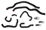 HPS Black Reinforced Silicone Radiator and Heater Hose Kit Coolant for Hond (57-1489-BLK)